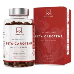 Hot Aavalabs Beta Carotin Vitamin A vegan Weichkapseln, 180 St