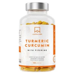 Discount Aavalabs Curcumin + Piperin vegan Kapseln, 180 St