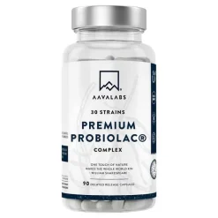 Aavalabs Premium Probiolac Komplex 30 Bakterienstämme, 90 St