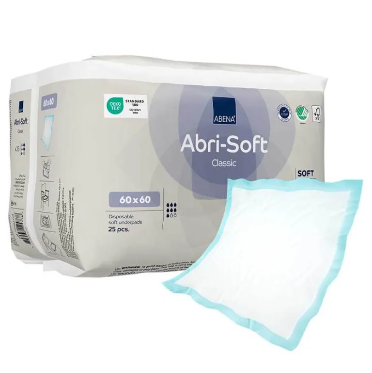Best Abri Soft Krankenunterlage 60x60cm, 25 St