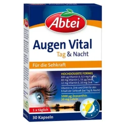 Abtei Augen Vital Tag & Nacht Kapseln, 30 St