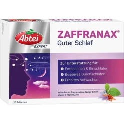 Clearance Abtei Expert Zaffranax Guter Schlaf Tabletten, 20 St