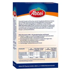 Online Abtei Glucosamin 1500 Tabletten TF, 30 St Glucosamin-Chondroitin
