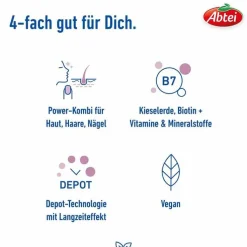 Abtei Kieselerde Biotin Plus Tabletten, 42 St