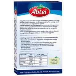 Discount Abtei Magnesium Stark für die Nacht Depot Tabletten, 30 St