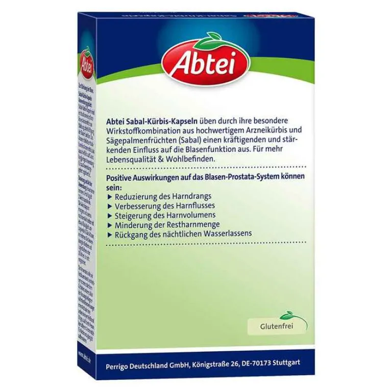 Clearance Abtei Sabal Kürbis Kapseln, 54 St