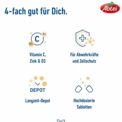 Outlet Abtei Vitamin C 600 Forte Tabletten Titandioxidfrei , 42 St