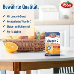 Outlet Abtei Vitamin C 600 Forte Tabletten Titandioxidfrei , 42 St