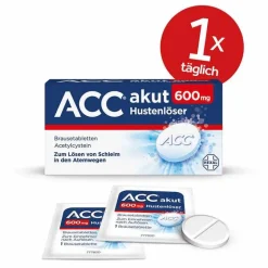Sale akut 600 mg Hustenlöser, Brausetabletten, 40 St Hustenlöser