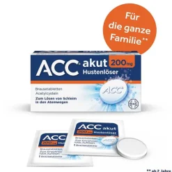 Discount ACC akut 200 mg Hustenlöser, Brausetabletten, 20 St