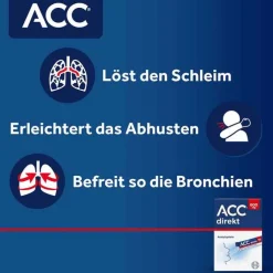 ACC direkt 600 mg Pulver zum Einnehmen im Beutel, 10 St