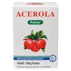 Online Acerola Pulver, 100 g Vitamin C (Ascorbinsäure)
