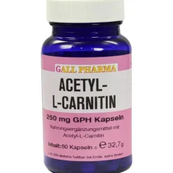 Hot Hecht Pharma Acetyl-L-Carnitin 250 mg GHP Kapseln, 60 St