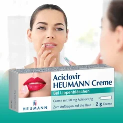 Clearance Aciclovir Creme, 2 g Lippenherpes