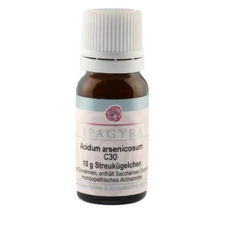 Acidum arsenicosum C 30 Globuli, 10 g