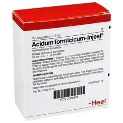 Outlet Injeel Acidum formicicum Ampullen, 10 St