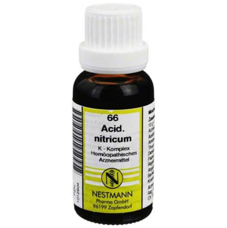 Clearance Acidum nitricum K Komplex Nr. 66 Dilution, 20 ml Nestmann