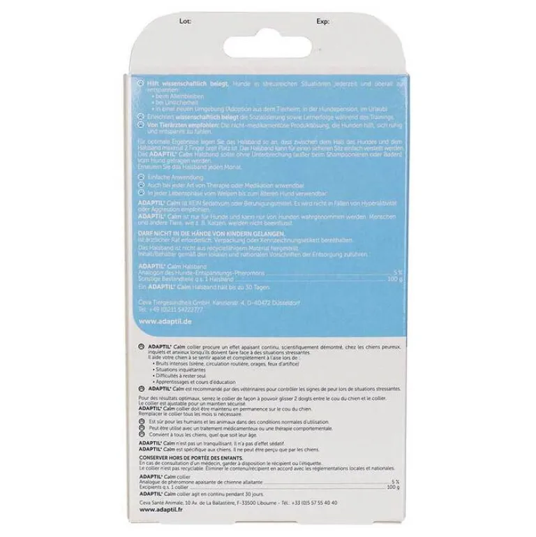 Sale Adaptil Calm Halsband für mittelgröße und große Hunde, 1 St