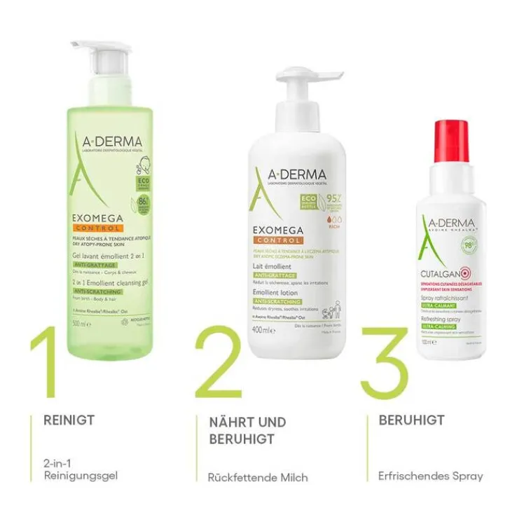 A-Derma Cutalgan erfrischendes Spray, 100 ml