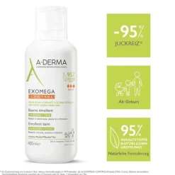 Sale A-Derma Exomega Control Balsam rückfettend, 400 ml
