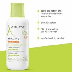 Clearance A-Derma Exomega Control Creme rückfettend, 400 ml