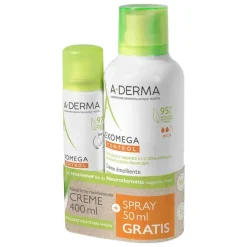 Best Exomega Control Creme + Spray Promo-Kit, 1 St Cremes & Balsame|Trockene & Sensible Haut