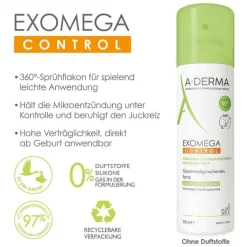 New A-Derma Exomega Control Spray, 200 ml