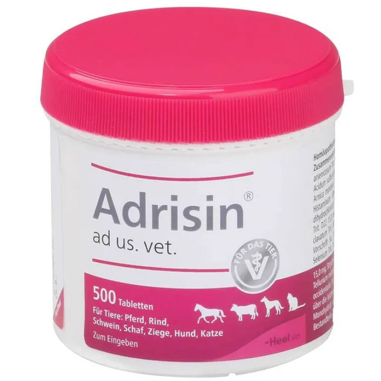 Outlet Adrisin ® ad us. vet. (für Tiere) Tabletten, 500 St
