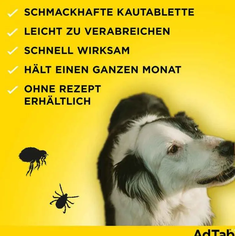 Best Adtab ™ Kautabletten für extra große Hunde 900 mg 22 bis 45 kg, 3 St