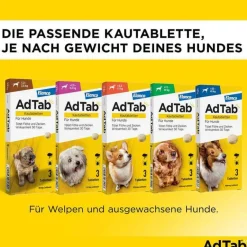 Best Adtab ™ Kautabletten für extra große Hunde 900 mg 22 bis 45 kg, 3 St