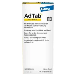 Discount Adtab ™ Kautabletten für Katzen 48 mg über 2 bis 8 kg, 3 St