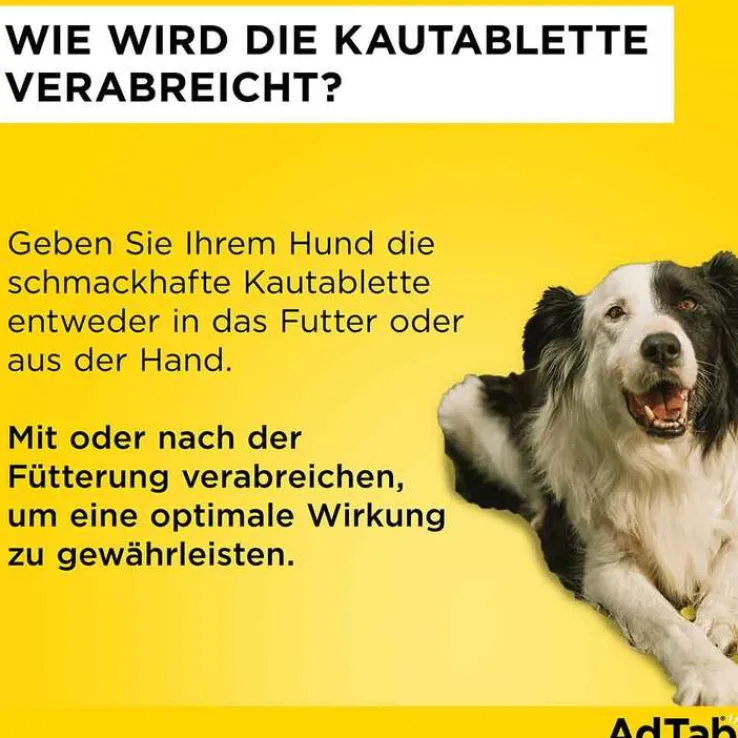 AdTab™ Kautabletten für kleine Hunde 112 mg 2,5 bis 5,5 kg, 3 St