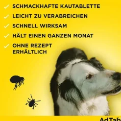 Discount ™ Kautabletten für mittelgroße Hunde 225 mg 5,5 bis 11 kg, 3 St Flöhe, Zecken & Co.