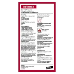 Advantix Spot-on Hund 10 - 25 kg Lösung, 4 St