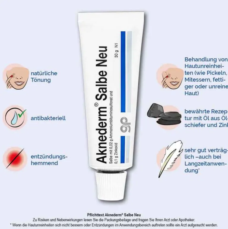 Hot Salbe Neu, 30 g Akne-Creme
