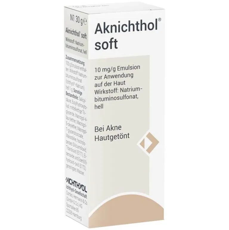 Outlet Aknichthol soft Emulsion, 30 g