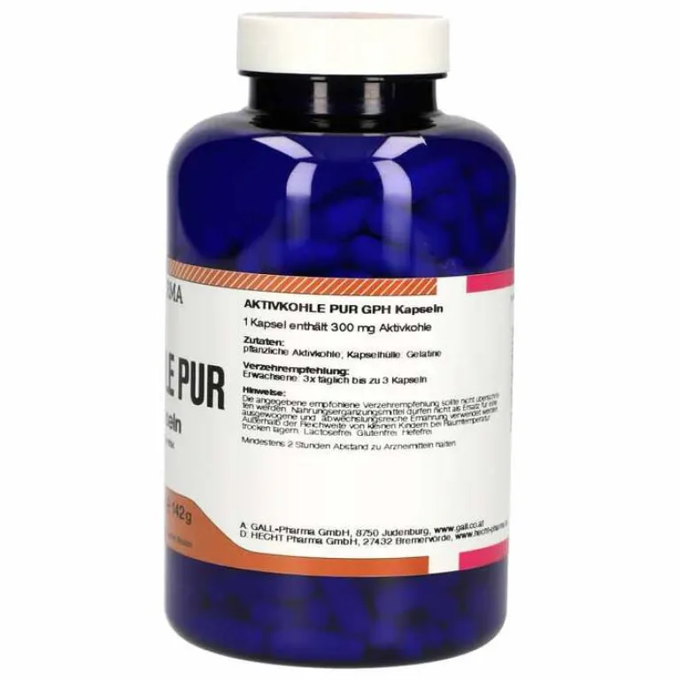 Best Aktivkohle Kapseln Pur GPH, 360 St
