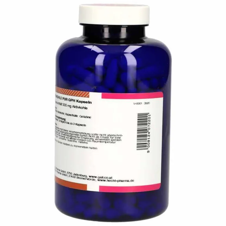 Best Aktivkohle Kapseln Pur GPH, 360 St