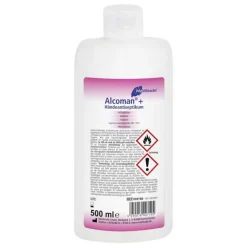 Online Alcoman + Händedesinfektion Lösung, 500 ml