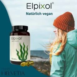 Algenöl Kapseln 1000 mg Omega-3 vegan Elpixol, 60 St