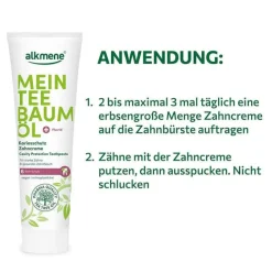 Sale Mein Teebaumöl Kariesschutz Zahncreme, 100 ml Zahnpasta & Zahncreme