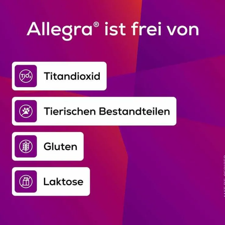 Allegra Allergietabletten Kinder 10 mg Schmelztabletten, 20 St