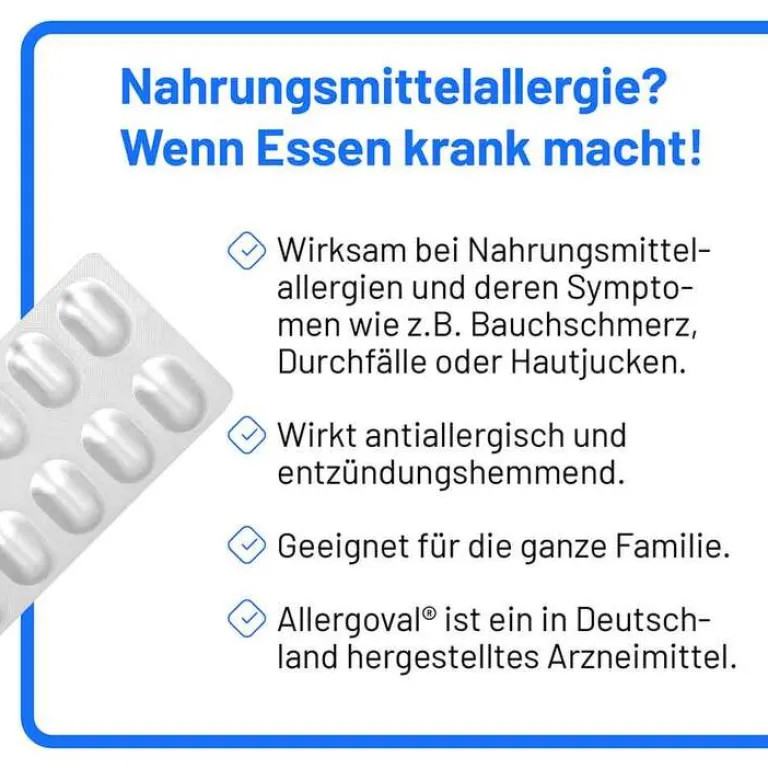 New Allergoval® Kapseln, 50 St Allergie Medikamente|Allergie Tabletten