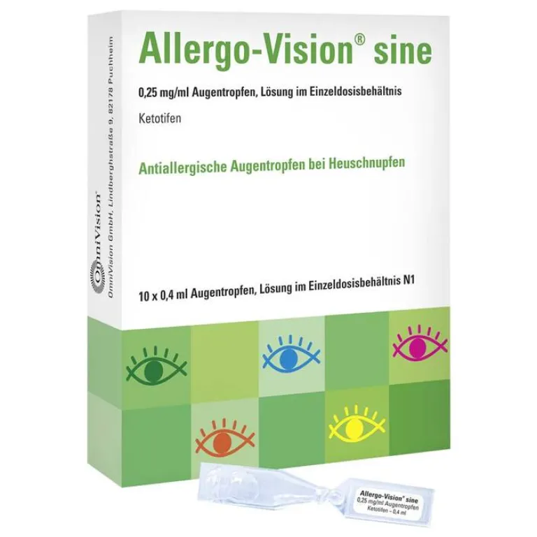 ® sine Augentropfen im Einzeldosenbehältnis, 10X0.4 ml Augentropfen Allergie