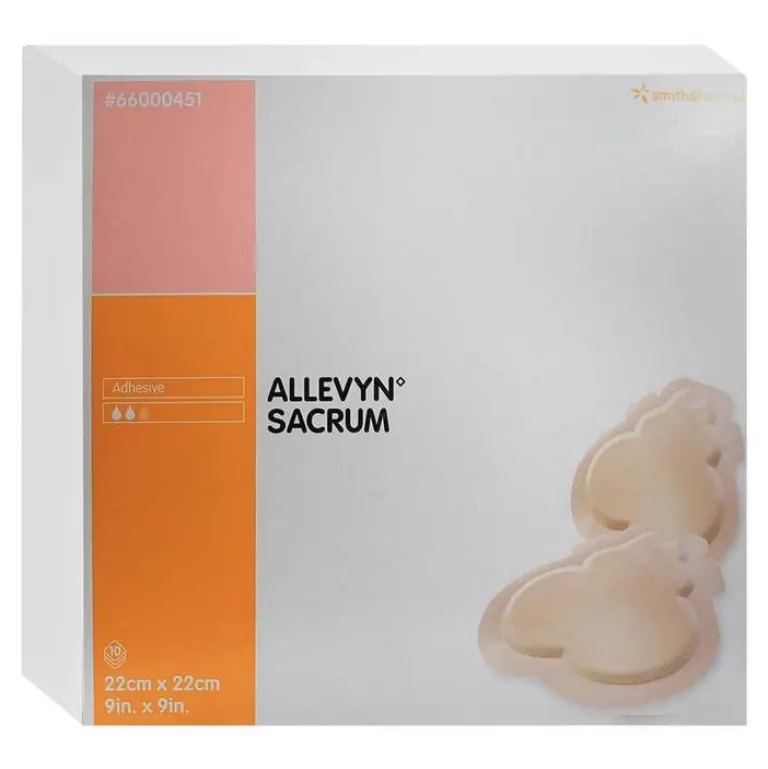 Sale Allevyn Sacrum groß 22x22 cm Wundverband haftend, 10 St