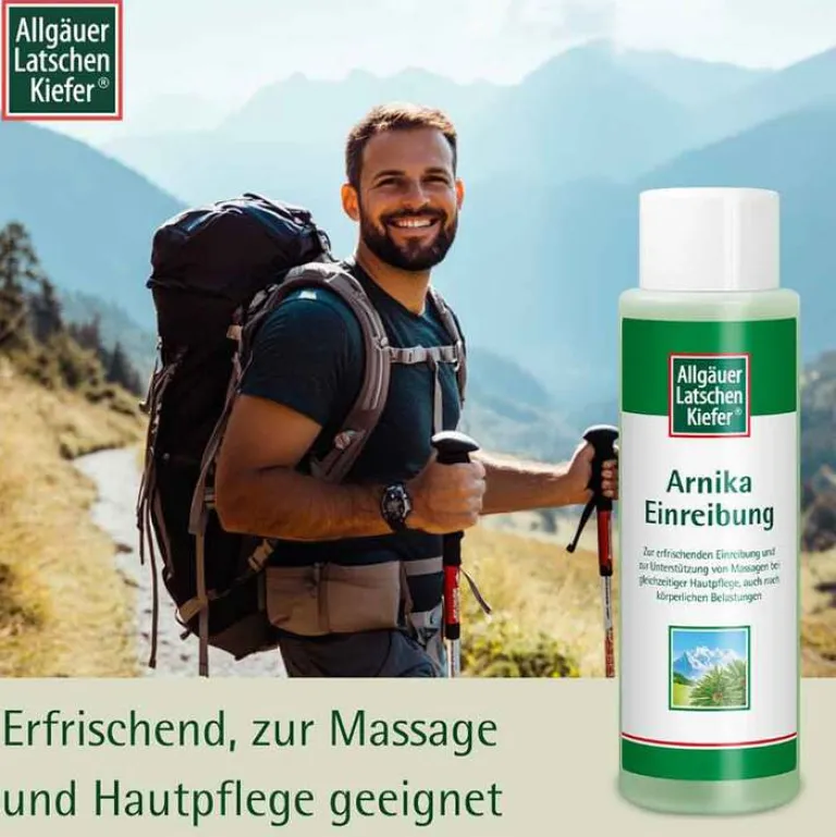 Hot Allgäuer Latschenkiefer Arnika Einreibung, 250 ml