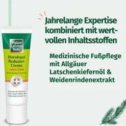 Outlet Allgäuer Latschenkiefer Hornhaut Reduziercreme extra stark, 30 ml