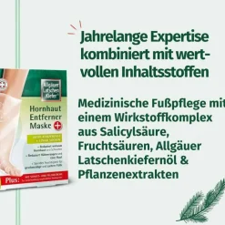 Allgäuer Latschenkiefer Hornhaut Entferner Maske plus, 1 P