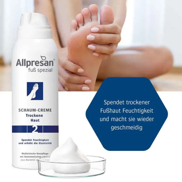 Discount Allpresan Fuß spezial Original Schaum-Creme sehr trockene Haut Nr.2, 125 ml