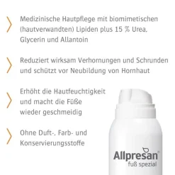 Online Allpresan Fuß spezial Original Schaum-Creme Hornhaut und Schrunden Nr.4, 200 ml